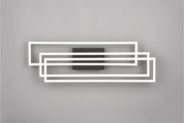 Trio Lighting Corso LED Taklampe Matt Svart - Belysning - Innendørsbelysning & Lamper - Taklampe - Takplafond