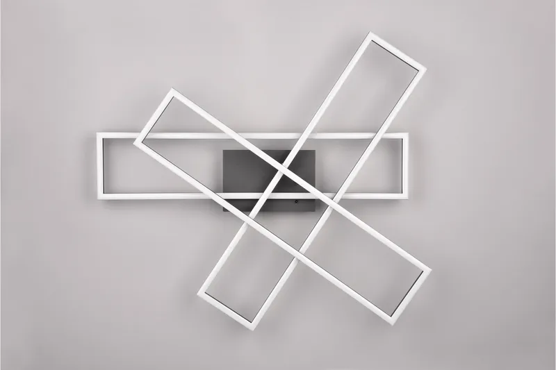 Trio Lighting Corso LED Taklampe Matt Svart - Belysning - Innendørsbelysning & Lamper - Taklampe - Takplafond