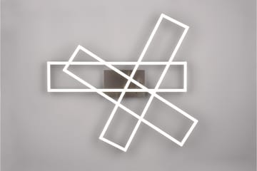 Trio Lighting Corso LED Plafond børstet stål - Belysning - Innendørsbelysning & Lamper - Taklampe - Takplafond