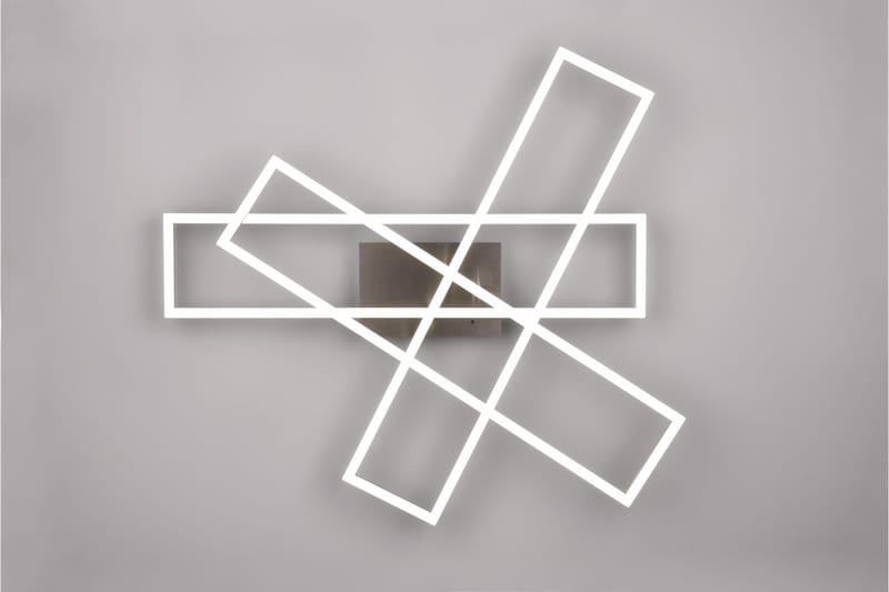 Trio Lighting Corso LED Plafond børstet stål - Belysning - Innendørsbelysning & Lamper - Taklampe - Takplafond