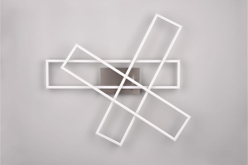 Trio Lighting Corso LED Plafond børstet stål - Belysning - Innendørsbelysning & Lamper - Taklampe - Takplafond