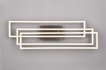 Trio Lighting Corso LED Plafond børstet stål - Belysning - Innendørsbelysning & Lamper - Taklampe - Takplafond