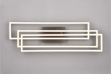 Trio Lighting Corso LED Plafond børstet stål - Belysning - Innendørsbelysning & Lamper - Taklampe - Takplafond