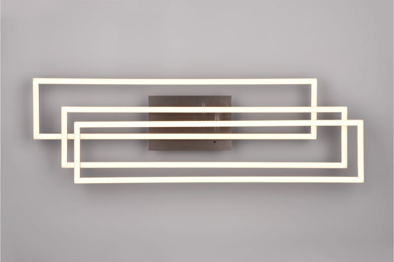 Trio Lighting Corso LED Plafond børstet stål - Belysning - Innendørsbelysning & Lamper - Taklampe - Takplafond
