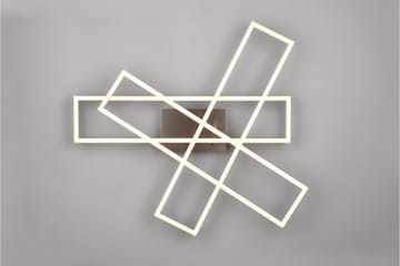 Trio Lighting Corso LED Plafond børstet stål - Belysning - Innendørsbelysning & Lamper - Taklampe - Takplafond