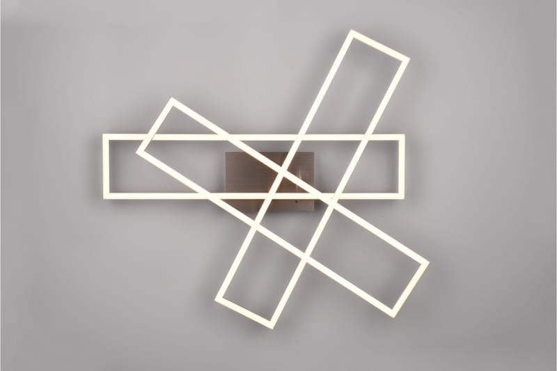 Trio Lighting Corso LED Plafond børstet stål - Belysning - Innendørsbelysning & Lamper - Taklampe - Takplafond