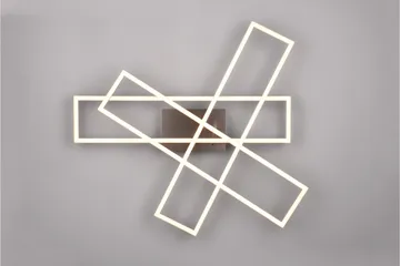 Trio Lighting Corso LED Plafond børstet stål - Belysning - Innendørsbelysning & Lamper - Taklampe - Takplafond