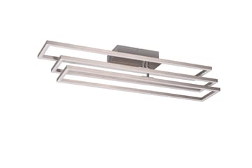 Trio Lighting Corso LED Plafond børstet stål - Belysning - Innendørsbelysning & Lamper - Taklampe - Takplafond