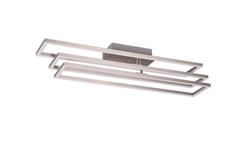 Trio Lighting Corso LED Plafond børstet stål - Belysning - Innendørsbelysning & Lamper - Taklampe - Takplafond