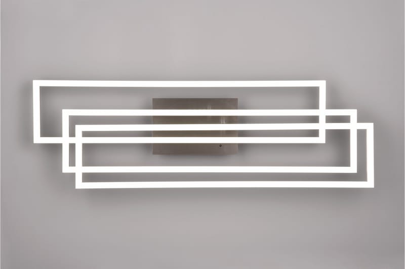 Trio Lighting Corso LED Plafond børstet stål - Belysning - Innendørsbelysning & Lamper - Taklampe - Takplafond