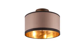 Trio Lighting Davos plafond 30 cm 2xE14 matt svart/greige - Belysning - Innendørsbelysning & Lamper - Taklampe - Takplafond
