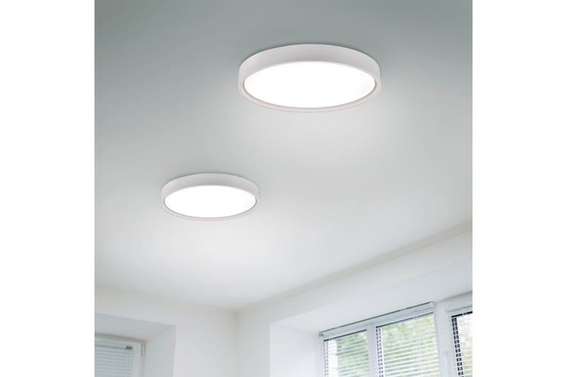 Trio Lighting Doha LED plafond 45 cm matt hvit - Belysning - Innendørsbelysning & Lamper - Taklampe - Takplafond