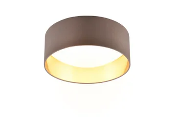 Trio Lighting Locarno LED plafond 28 cm greige - Belysning - Innendørsbelysning & Lamper - Taklampe - Takplafond