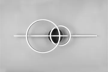 Trio Lighting Montilla LED plafond matt svart - Belysning - Innendørsbelysning & Lamper - Taklampe - Takplafond