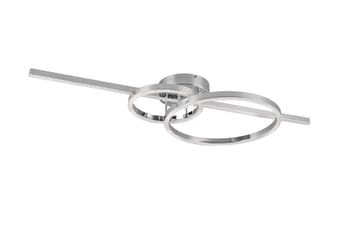 Trio Lighting Montilla LED plafond krom - Belysning - Innendørsbelysning & Lamper - Taklampe - Takplafond