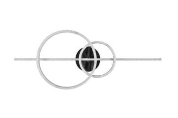 Trio Lighting Montilla LED plafond krom - Belysning - Innendørsbelysning & Lamper - Taklampe - Takplafond