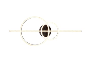 Trio Lighting Montilla LED plafond krom - Belysning - Innendørsbelysning & Lamper - Taklampe - Takplafond