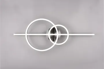 Trio Lighting Montilla LED Plafond Børstet Stål - Belysning - Innendørsbelysning & Lamper - Taklampe - Takplafond