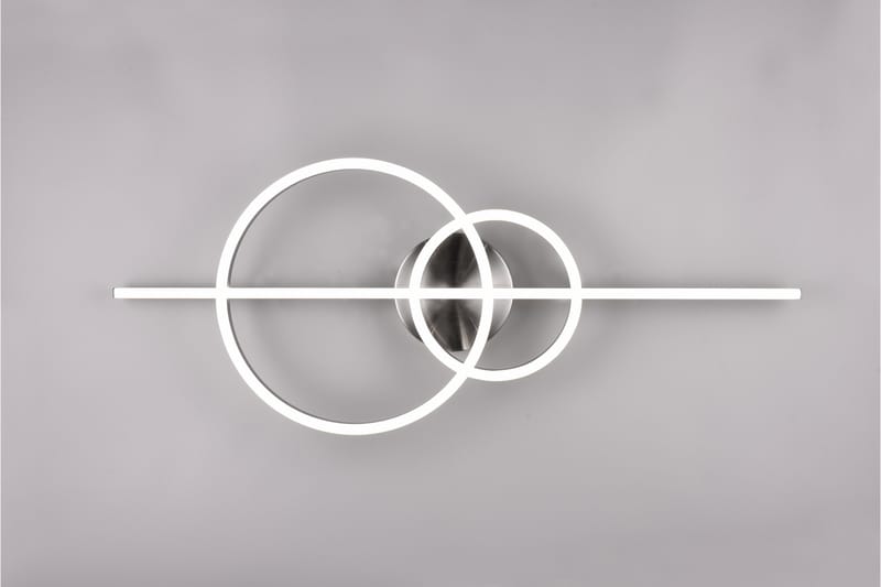 Trio Lighting Montilla LED Plafond Børstet Stål - Belysning - Innendørsbelysning & Lamper - Taklampe - Takplafond