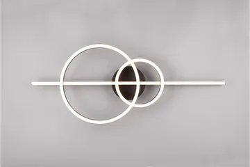 Trio Lighting Montilla LED plafond matt svart - Belysning - Innendørsbelysning & Lamper - Taklampe - Takplafond