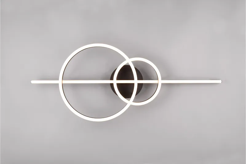 Trio Lighting Montilla LED plafond matt svart - Belysning - Innendørsbelysning & Lamper - Taklampe - Takplafond