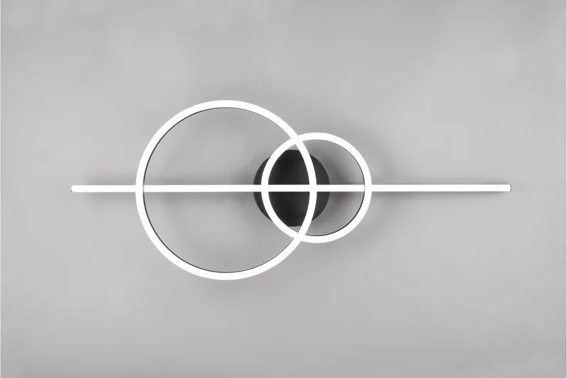 Trio Lighting Montilla LED plafond matt svart - Belysning - Innendørsbelysning & Lamper - Taklampe - Takplafond