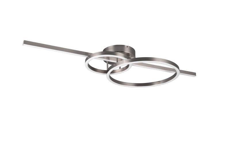 Trio Lighting Montilla LED Plafond Børstet Stål