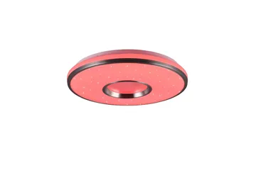 Trio Lighting Realta LED Taklampe 39 cm Børstet Aluminium RGBW - Belysning - Innendørsbelysning & Lamper - Taklampe - Takplafond