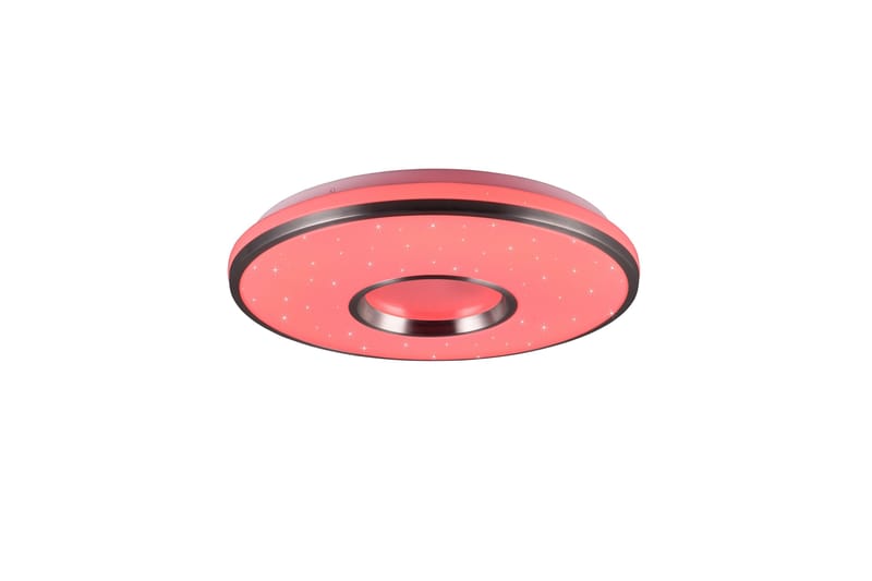 Trio Lighting Realta LED Taklampe 39 cm Børstet Aluminium RGBW - Belysning - Innendørsbelysning & Lamper - Taklampe - Takplafond