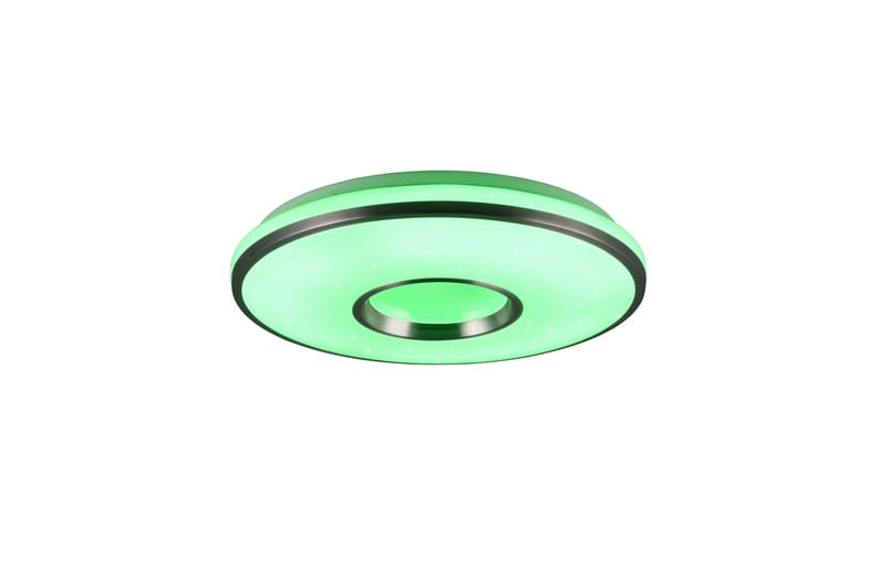Trio Lighting Realta LED Taklampe 39 cm Børstet Aluminium RGBW - Belysning - Innendørsbelysning & Lamper - Taklampe - Takplafond