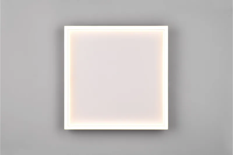 Trio Lighting Rotonda LED plafond firkantet matt hvit - Belysning - Innendørsbelysning & Lamper - Taklampe - Takplafond