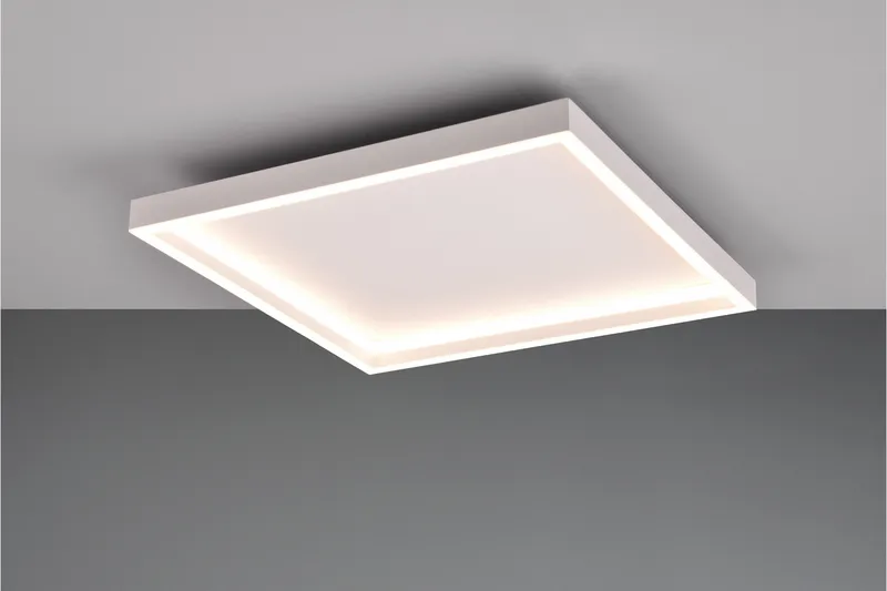 Trio Lighting Rotonda LED plafond firkantet matt hvit - Belysning - Innendørsbelysning & Lamper - Taklampe - Takplafond