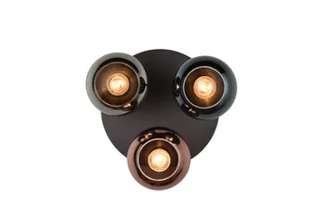 Trio Lighting Sheldon plafond 3L E14 flerfarget - Belysning - Innendørsbelysning & Lamper - Taklampe - Takplafond