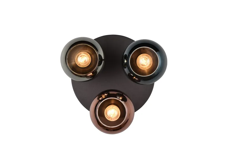 Trio Lighting Sheldon plafond 3L E14 flerfarget - Belysning - Innendørsbelysning & Lamper - Taklampe - Takplafond