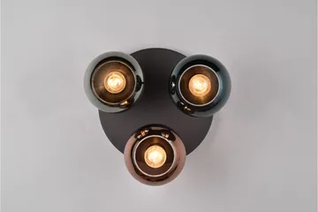 Trio Lighting Sheldon plafond 3L E14 flerfarget - Belysning - Innendørsbelysning & Lamper - Taklampe - Takplafond