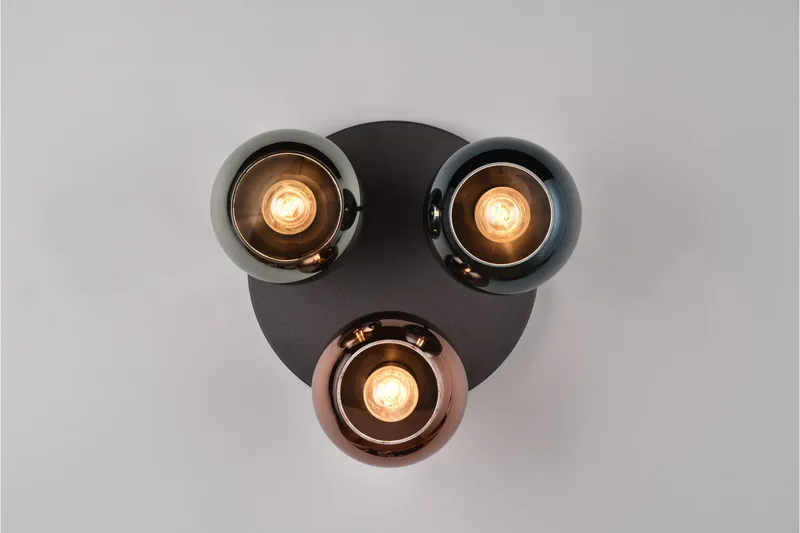 Trio Lighting Sheldon plafond 3L E14 flerfarget - Belysning - Innendørsbelysning & Lamper - Taklampe - Takplafond