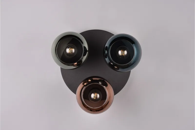 Trio Lighting Sheldon plafond 3L E14 flerfarget - Belysning - Innendørsbelysning & Lamper - Taklampe - Takplafond