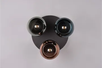 Trio Lighting Sheldon plafond 3L E14 flerfarget - Belysning - Innendørsbelysning & Lamper - Taklampe - Takplafond