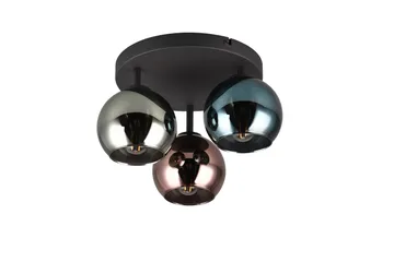 Trio Lighting Sheldon plafond 3L E14 flerfarget - Belysning - Innendørsbelysning & Lamper - Taklampe - Takplafond