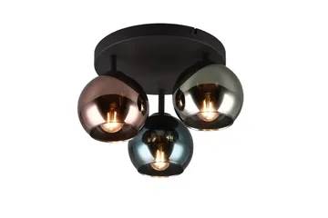 Trio Lighting Sheldon plafond 3L E14 flerfarget - Belysning - Innendørsbelysning & Lamper - Taklampe - Takplafond