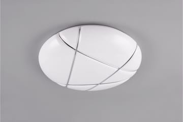 Trio Lighting Tibor LED plafond 48 cm hvit - Belysning - Innendørsbelysning & Lamper - Taklampe - Takplafond