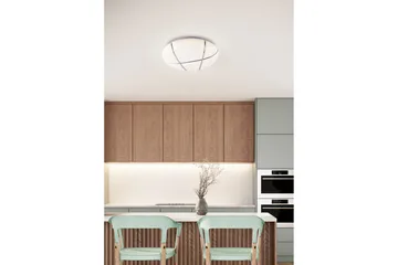 Trio Lighting Tibor LED plafond 28 cm hvit 4000K - Belysning - Innendørsbelysning & Lamper - Taklampe - Takplafond