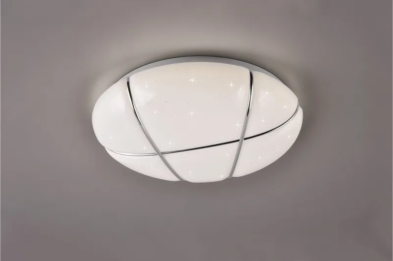 Trio Lighting Tibor LED plafond 28 cm hvit 4000K - Belysning - Innendørsbelysning & Lamper - Taklampe - Takplafond