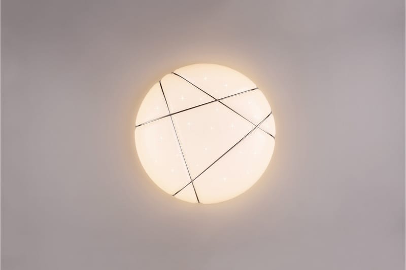 Trio Lighting Tibor LED plafond 48 cm hvit - Belysning - Innendørsbelysning & Lamper - Taklampe - Takplafond