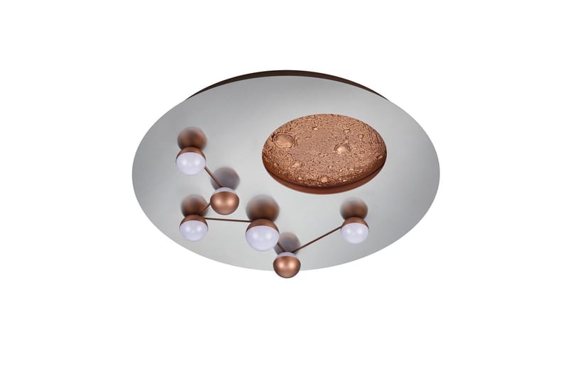 Trio Lighting Zodiac LED Plafond børstet stål - Belysning - Innendørsbelysning & Lamper - Taklampe - Takplafond