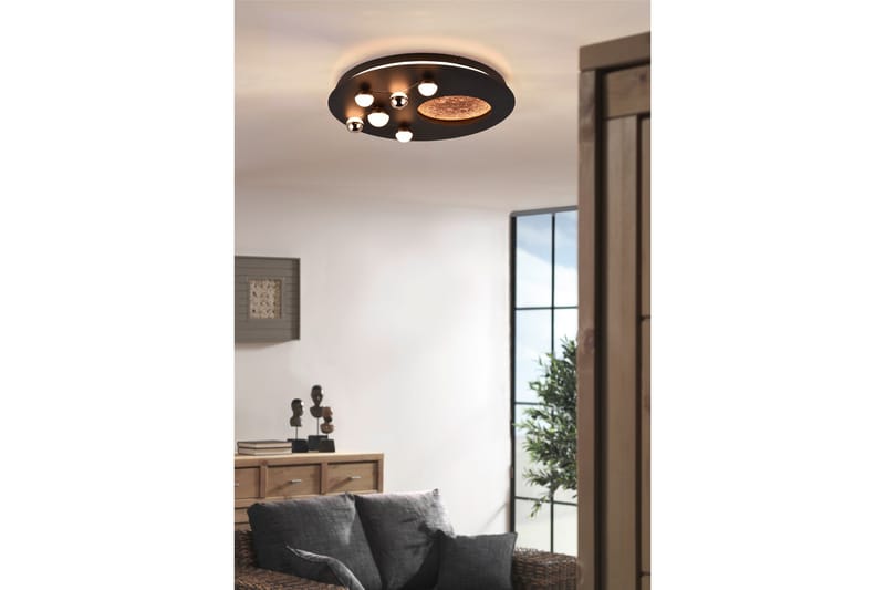 Trio Lighting Zodiac LED Plafond matt svart - Belysning - Innendørsbelysning & Lamper - Taklampe - Takplafond