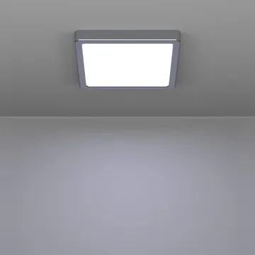 Utenpåliggende lampe Fueva - 220x220 mm - Belysning - Innendørsbelysning & Lamper - Taklampe - Takplafond