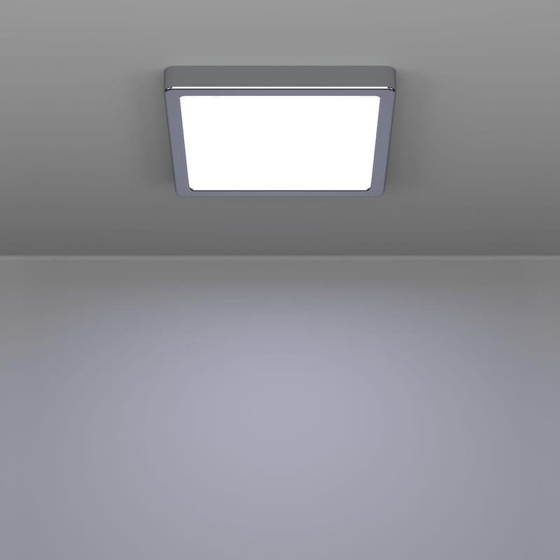 Utenpåliggende lampe Fueva - Krom - Belysning - Innendørsbelysning & Lamper - Taklampe - Takplafond