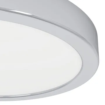 Utenpåliggende lampe Fueva Rund - Krom - Belysning - Innendørsbelysning & Lamper - Taklampe - Takplafond