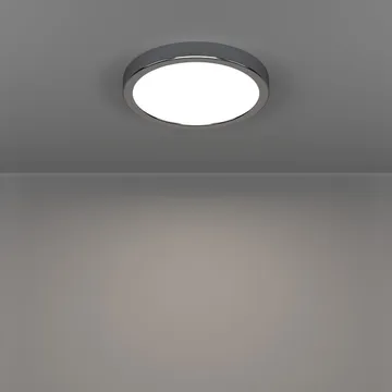 Utenpåliggende lampe Fueva Rund - Krom - Belysning - Innendørsbelysning & Lamper - Taklampe - Takplafond